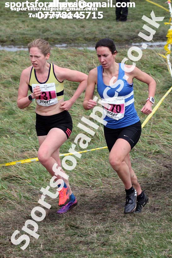 Senior womens North Eastern Cross Country, 2018 Northern Cross Country Champs., Wrekenton, Gateshead. Photo:  David T. Hewitson/Sports for All Pics
